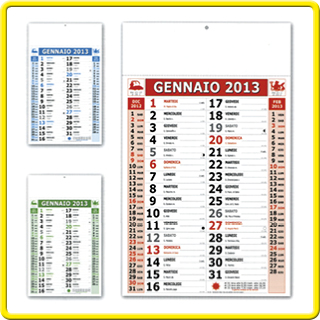 Art. 257 Calendario olandese personalizzato